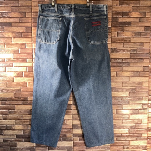 Mens EUC Wrangler Twenty X Relaxed Jeans Size 40x30 - Picture 2 of 8